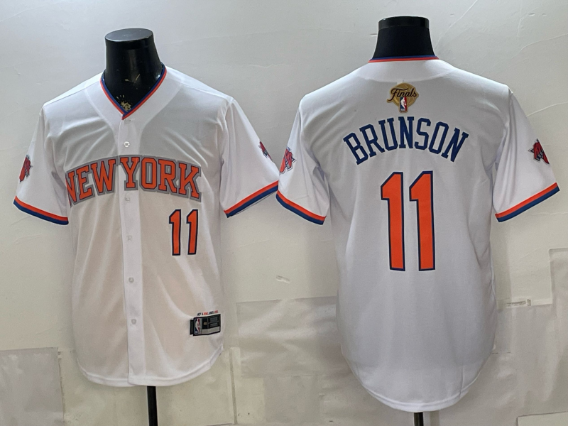 Men New York Knicks #11 Brunson white 2026 Nike NBA jersey 062203